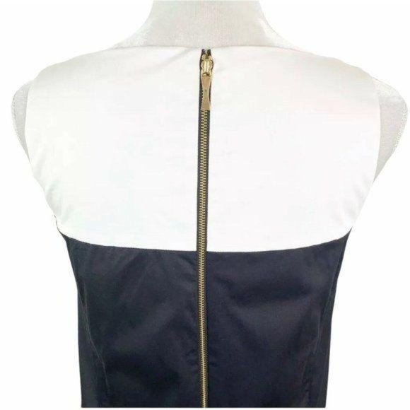 Kate Spade Black White Color Block Shift Dress - Picture 7 of 11